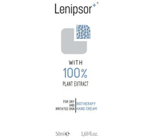 Carica l'immagine nel visualizzatore di Gallery, BioTherapy Hand Cream Lenipsor+® 50 ml - etichetta fronte
