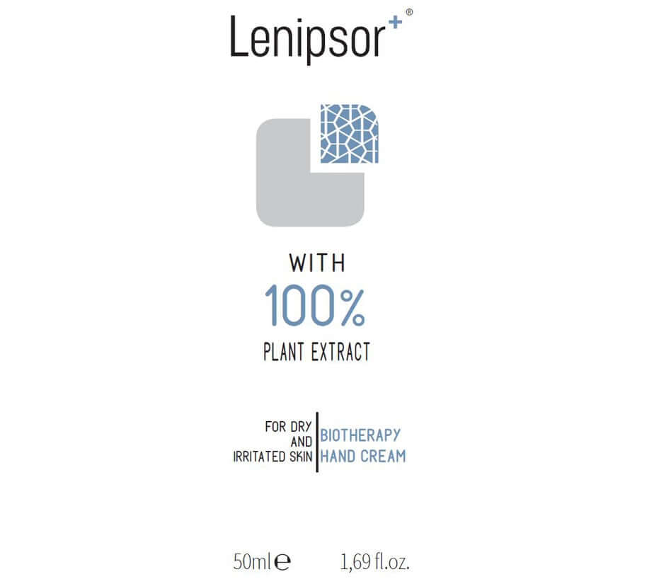 BioTherapy Hand Cream Lenipsor+® 50 ml - etichetta fronte