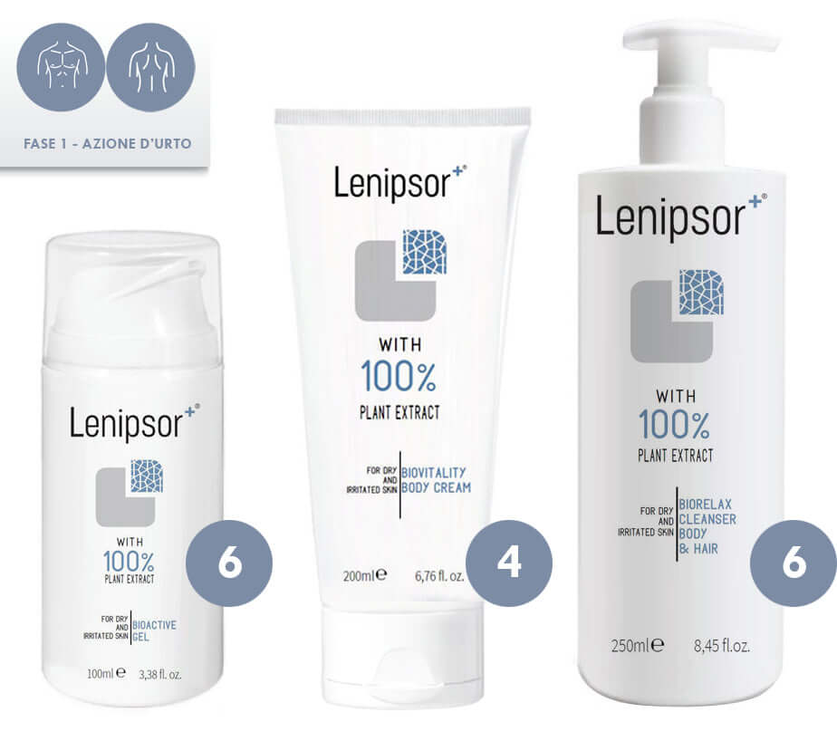Foto prodotti Routine SCHIENA - TORACE Routine "Lenipsor+ Skin Program B" FASE 1