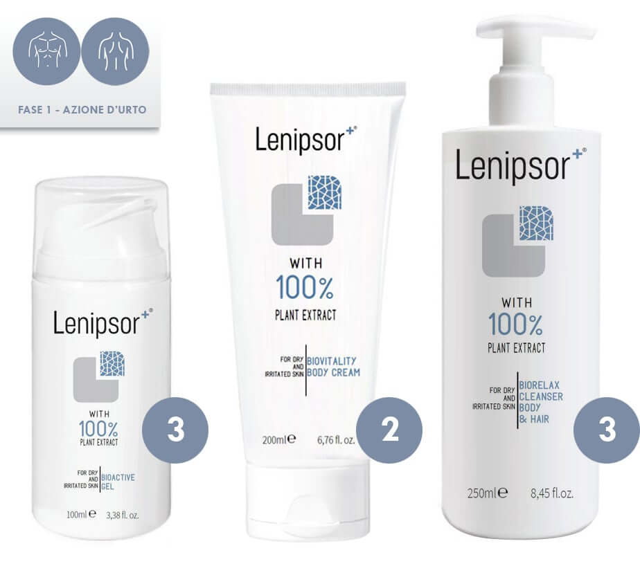 Foto prodotti Routine SCHIENA - TORACE Routine "Lenipsor+ Skin Program B" FASE 2