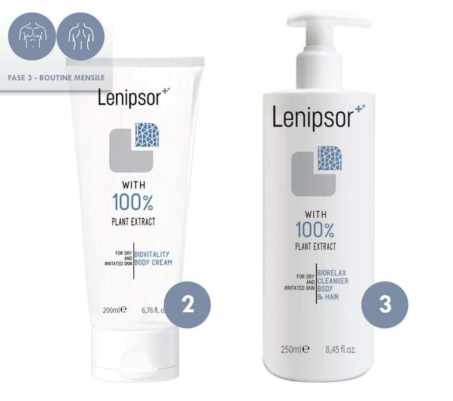 Foto prodotti Routine SCHIENA - TORACE Routine "Lenipsor+ Skin Program B" FASE 3